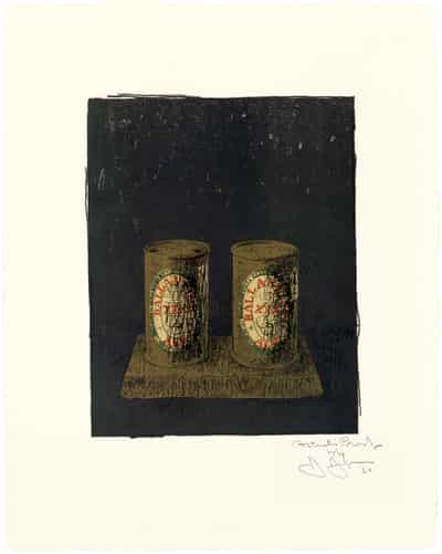 Jasper Johns, Ale Cans, 1964