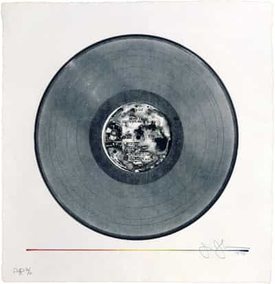 Jasper Johns, Scott Fagan Record, 1970