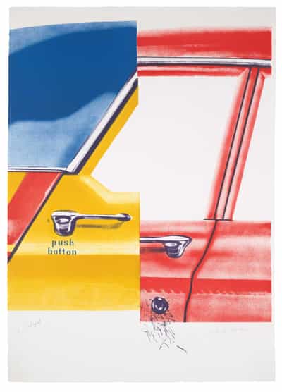 James Rosenquist, Roll Down, 1965-66