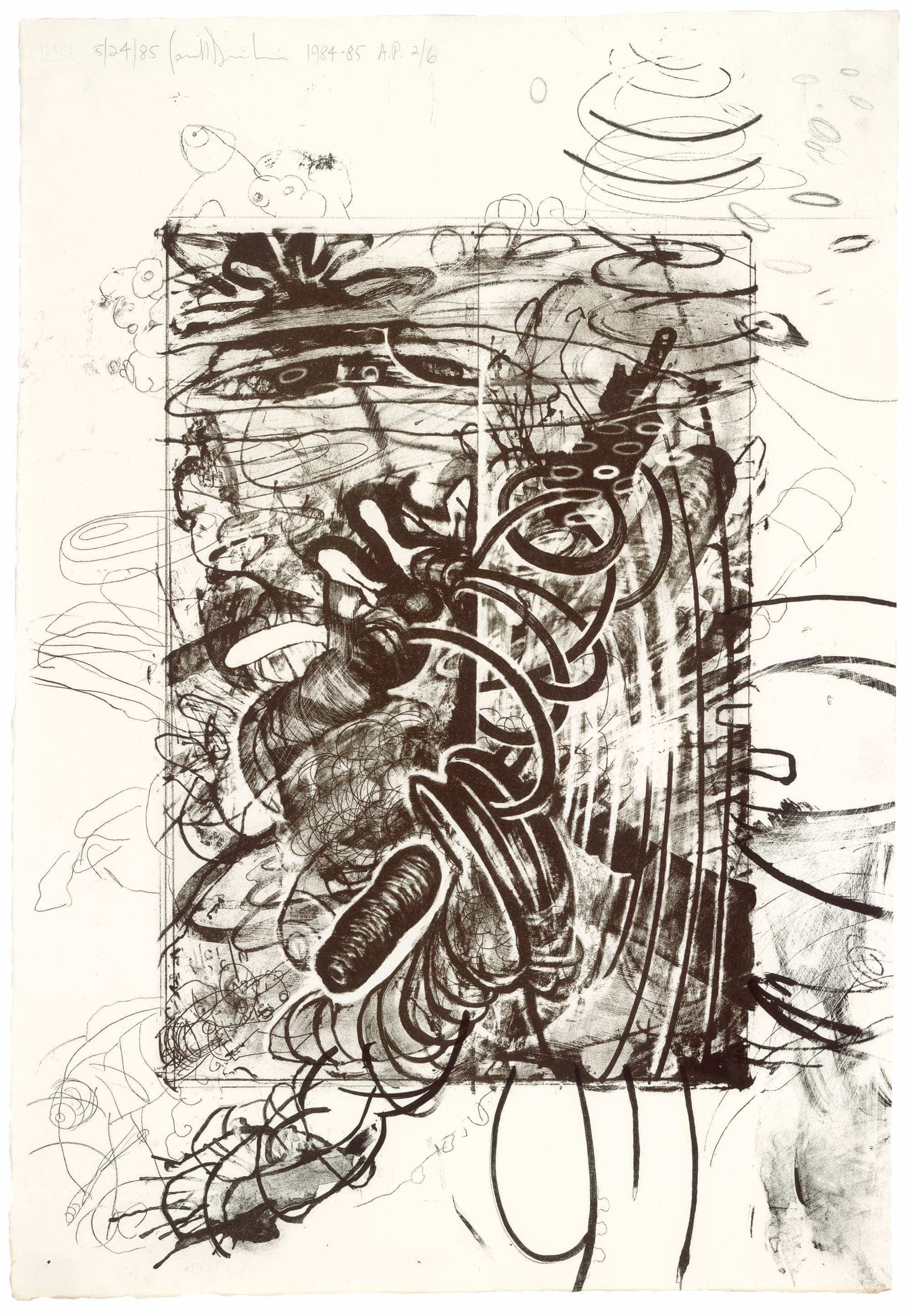 Carroll Dunham, Untitled, 1984-85