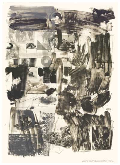 Robert Rauschenberg, License, 1962