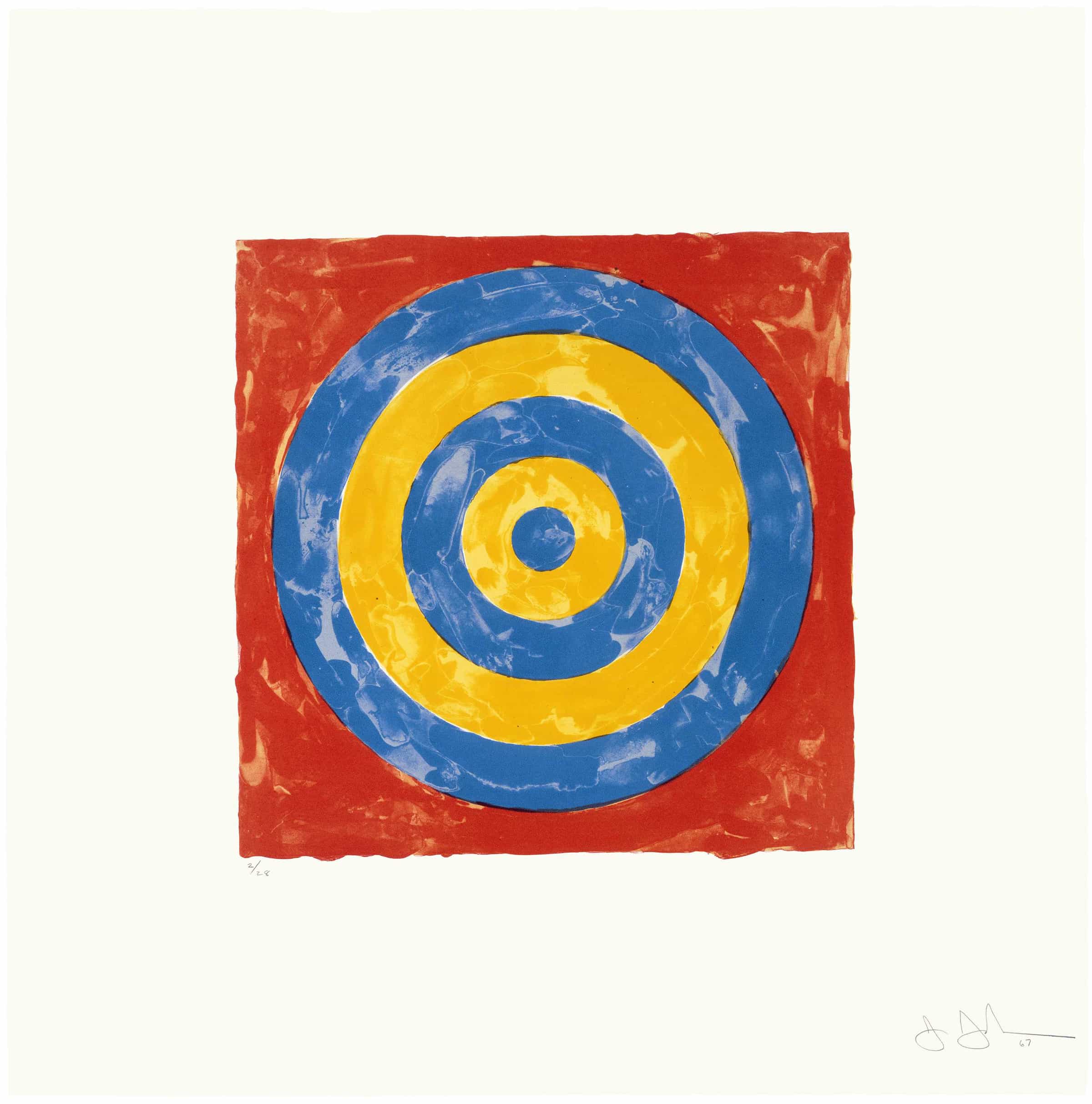 Jasper Johns, Target, 1967