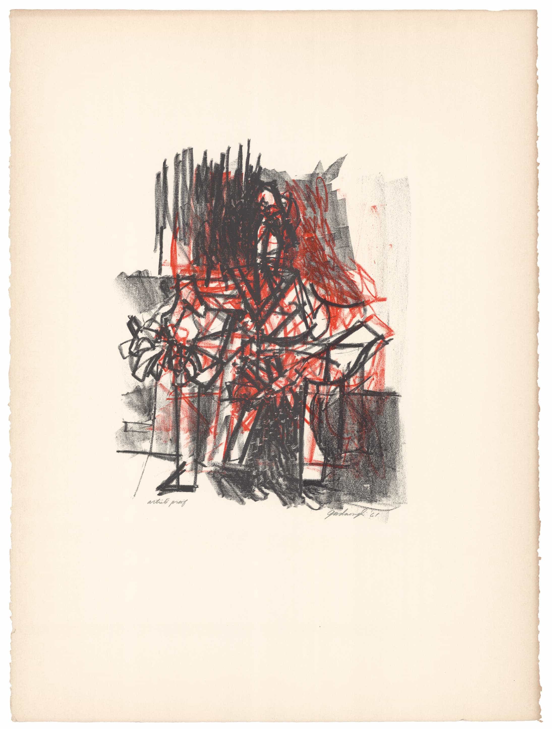 Robert Goodnough, The Chief II, 1961