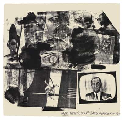 Robert Rauschenberg, Mark, 1964