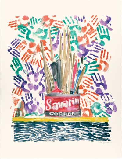 Jasper Johns, Savarin, 1982