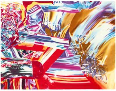 James Rosenquist, Rider-Speed of Light, 1999