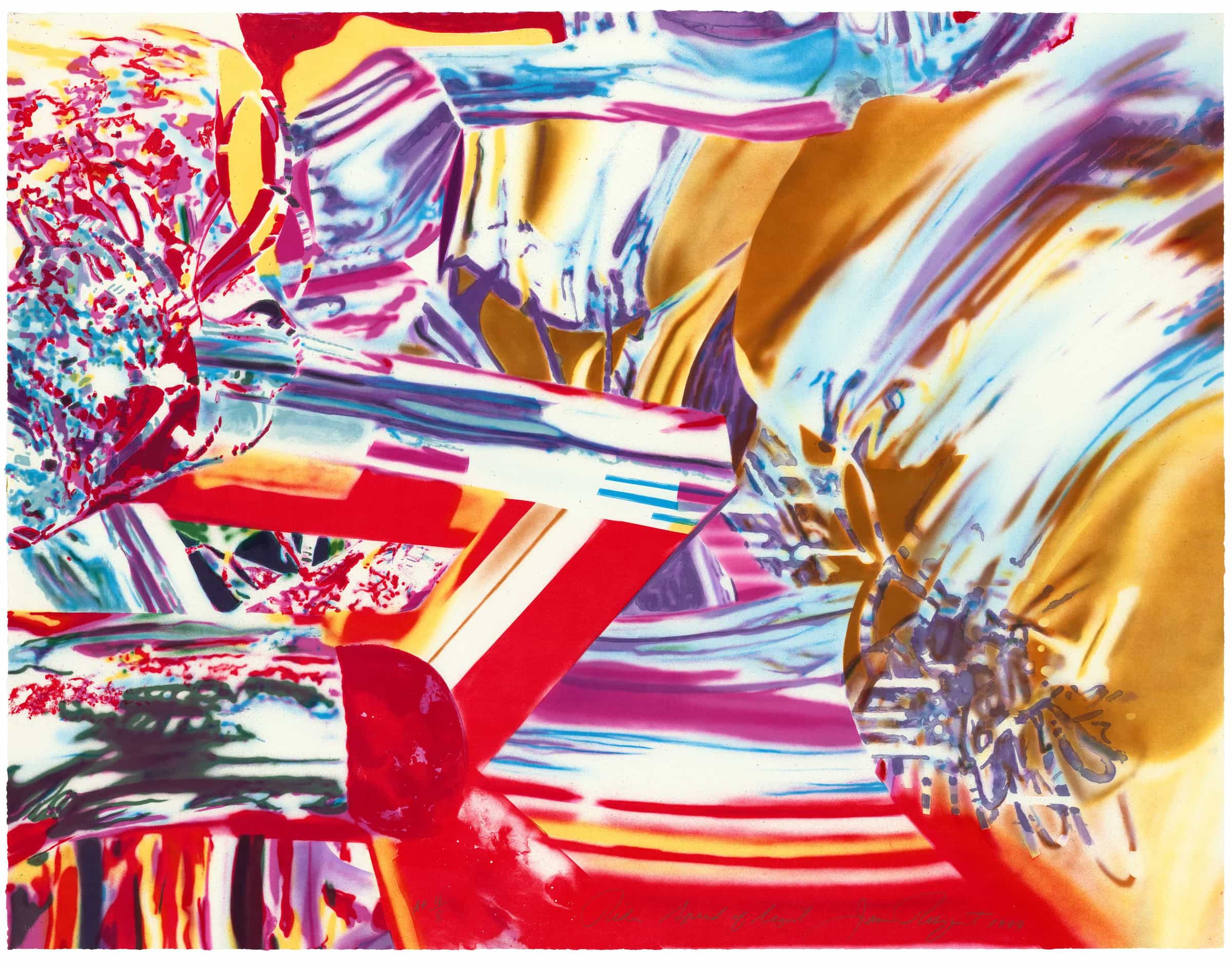 Rider-Speed of Light, 1999, James Rosenquist | Universal Limited