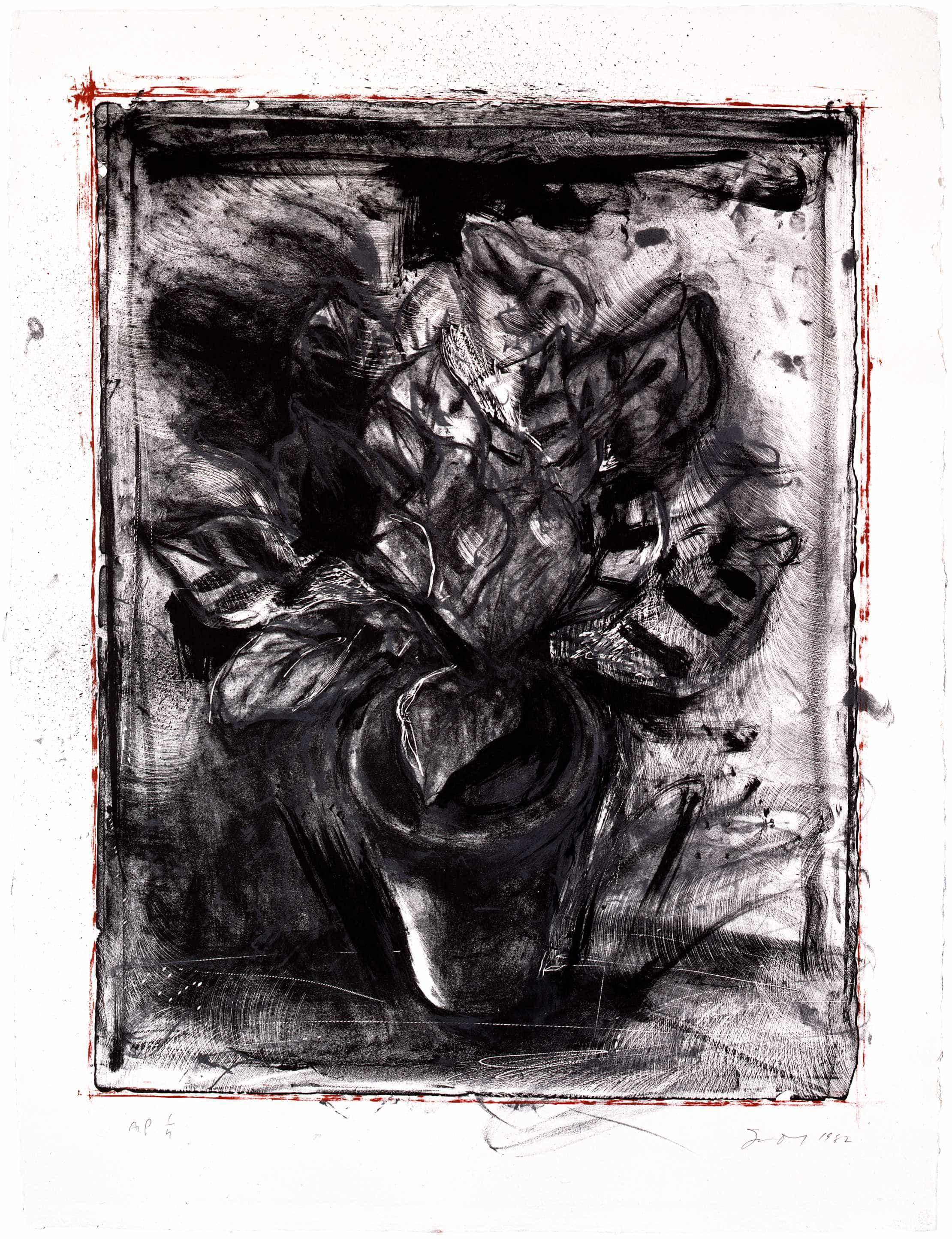 Jim Dine, Jerusalem Plant #5, 1982