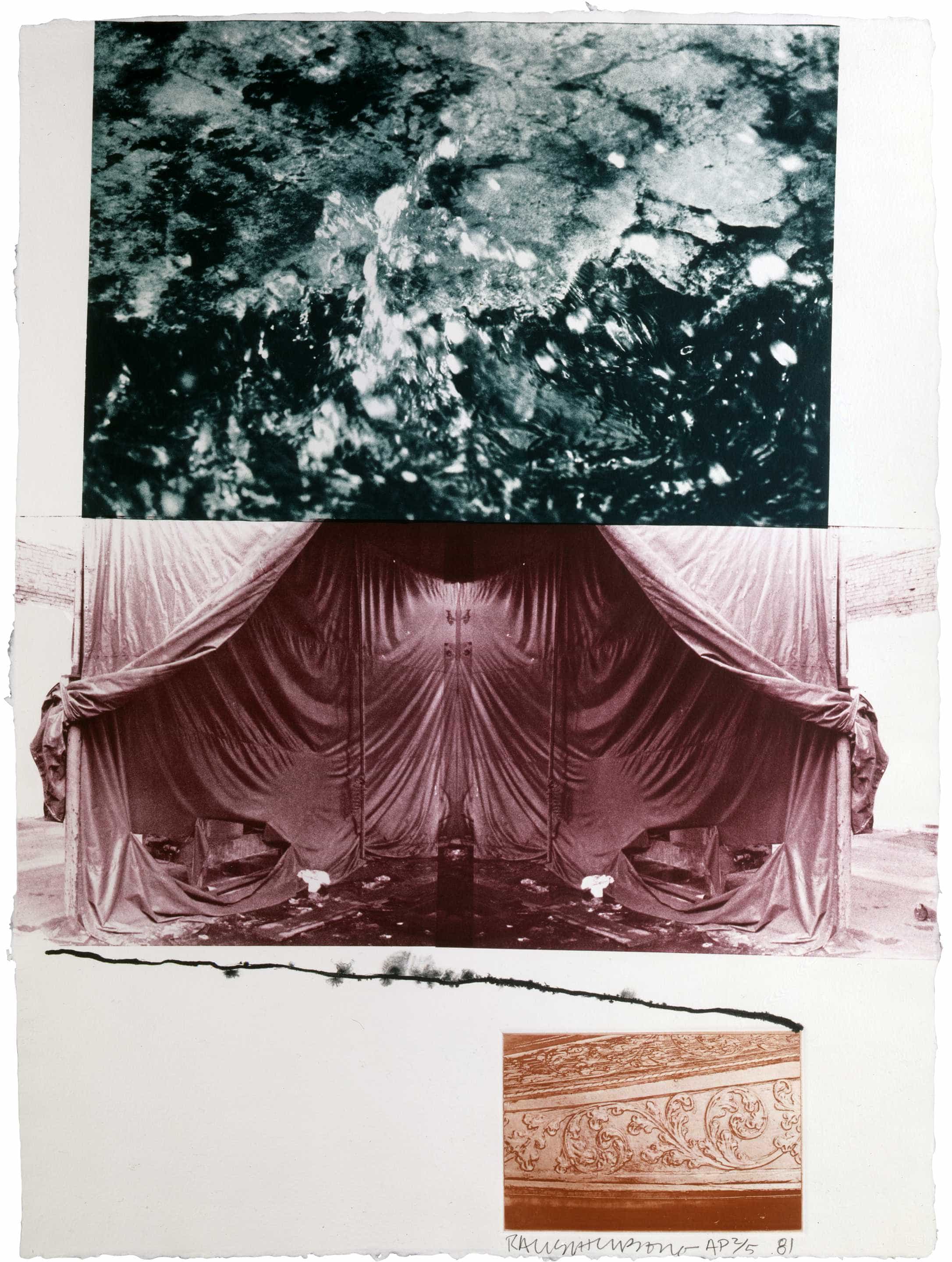 Robert Rauschenberg, Aquafix, 1981