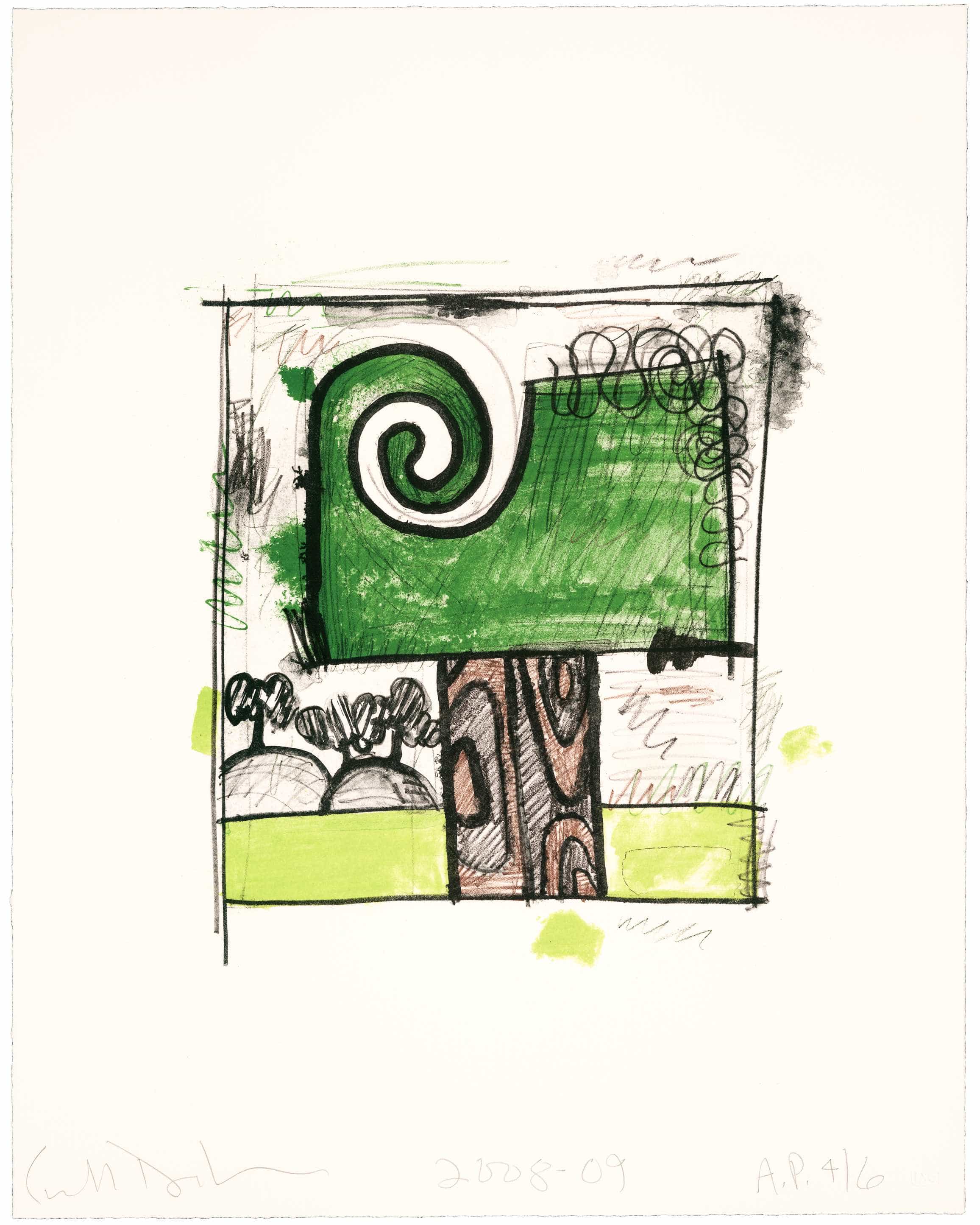 Carroll Dunham, Tree 1, 2009