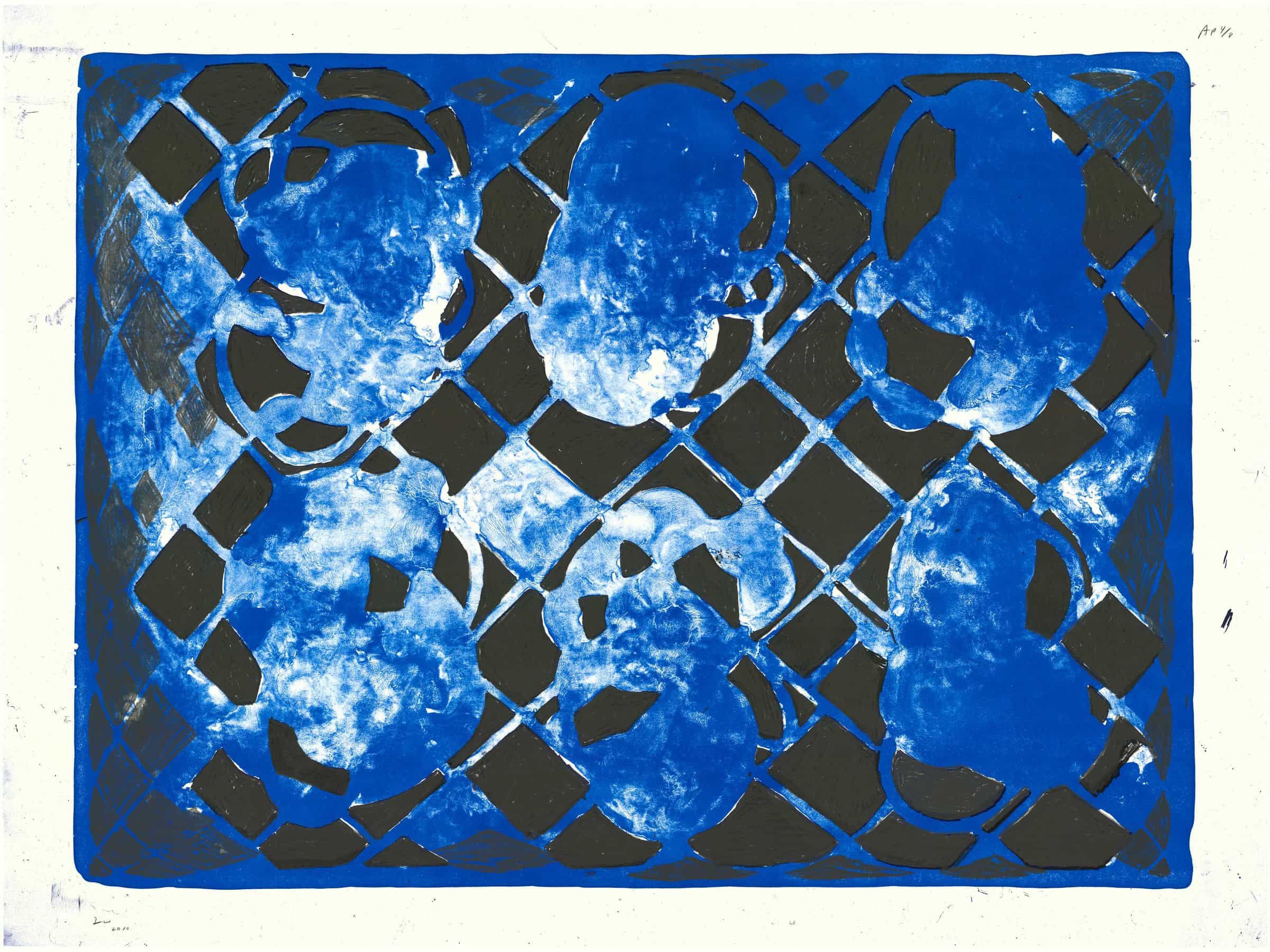 Terry Winters, Blue Stone, 2010