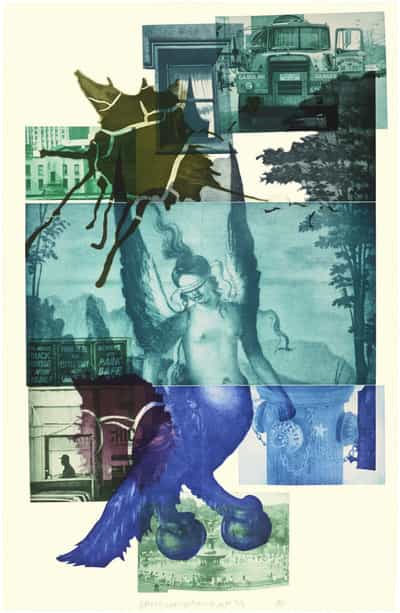 Robert Rauschenberg, Bellini #1, 1986