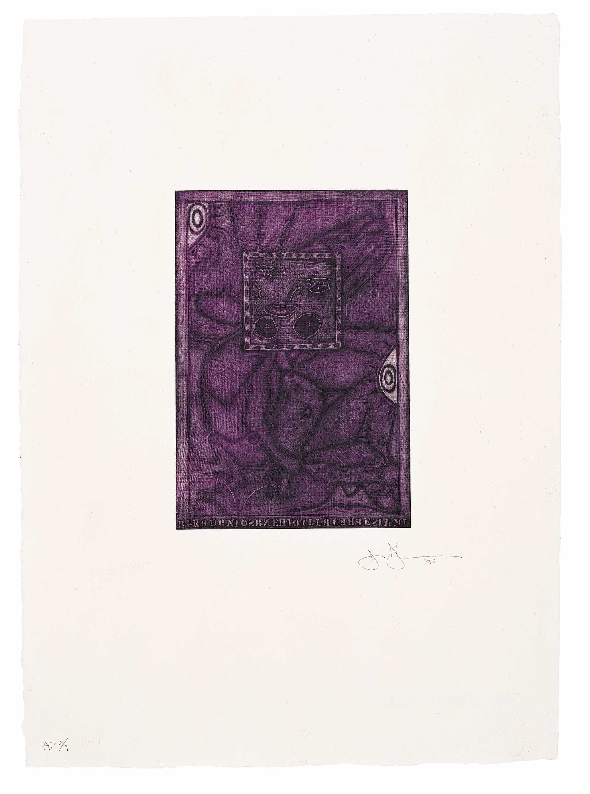 Jasper Johns, Untitled , 1995