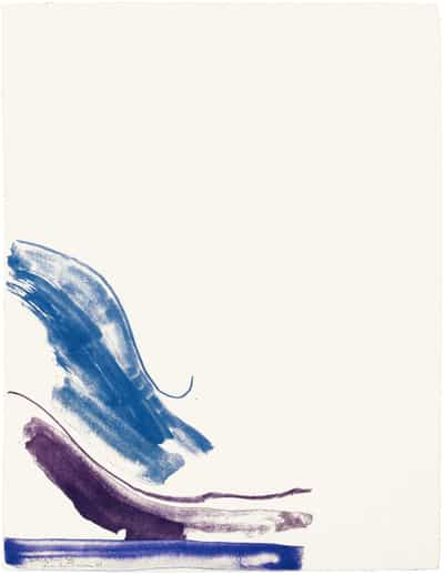 Helen Frankenthaler, Southwest Blues, 1969