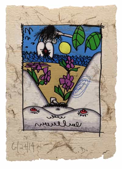 Carroll Dunham, Untitled, 2014