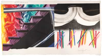 James Rosenquist, Off the Continental Divide, 1973-74