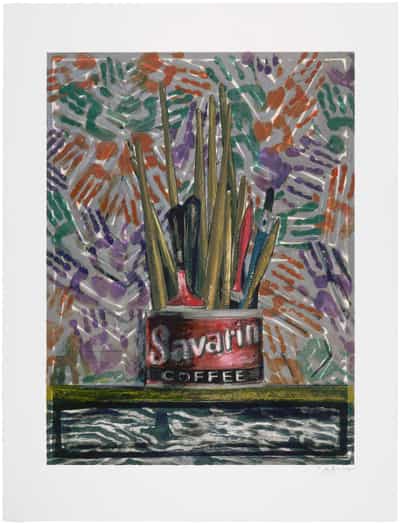 Jasper Johns, Savarin, 1982