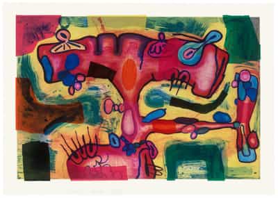 Carroll Dunham, Another Dimension, 1988-1995