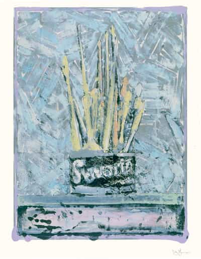 Jasper Johns, Savarin, 1982