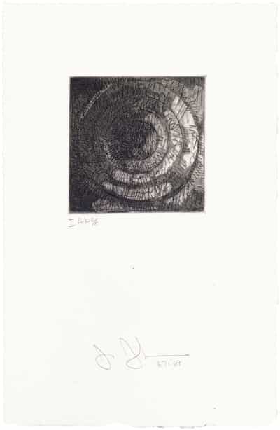 Jasper Johns, Target II, 1967-69