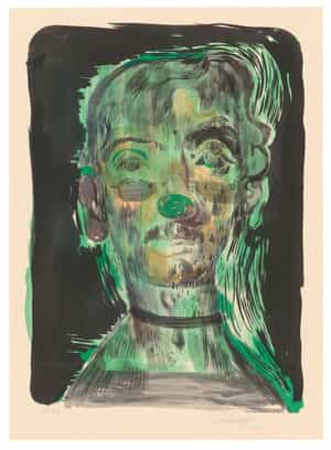 Salman Toor, Choker Boy, 2025