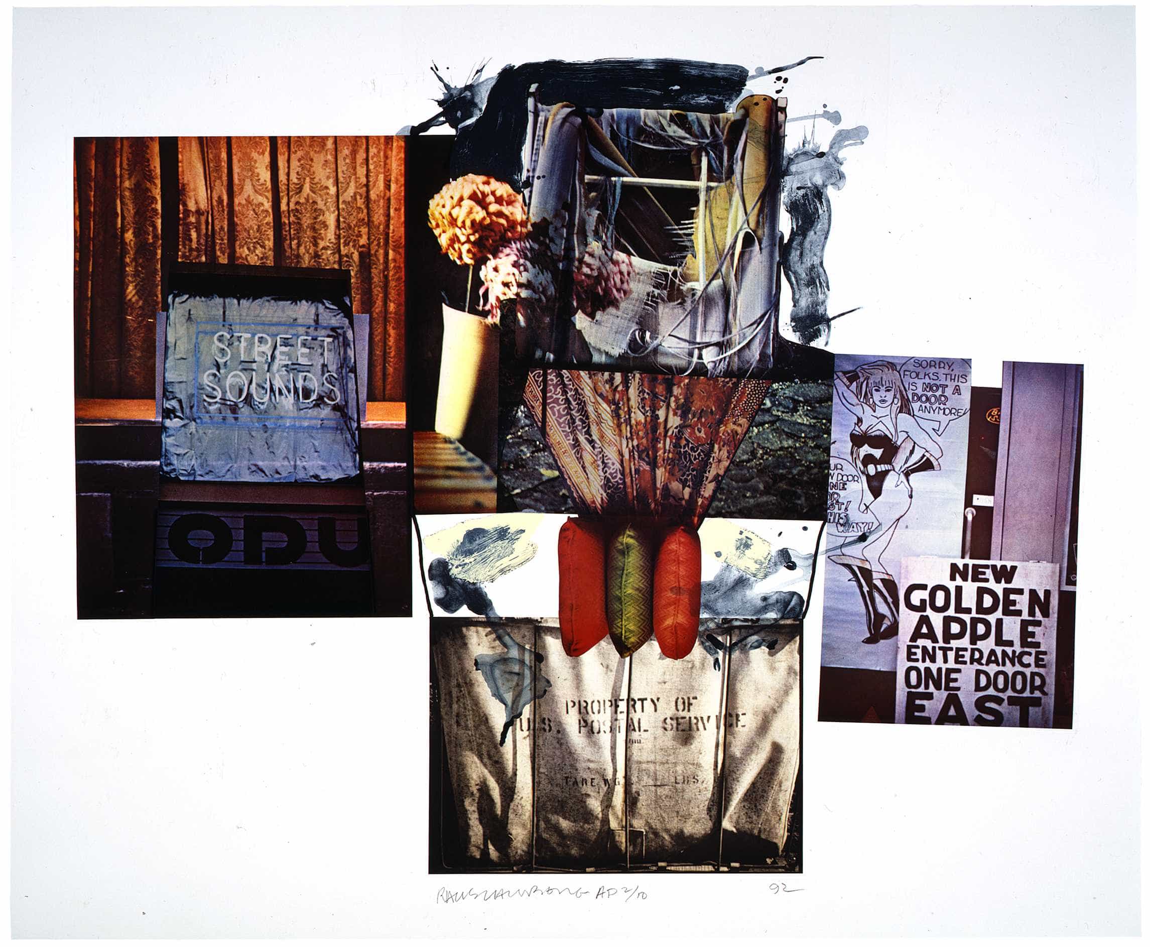 Robert Rauschenberg, Street Sounds, 1992