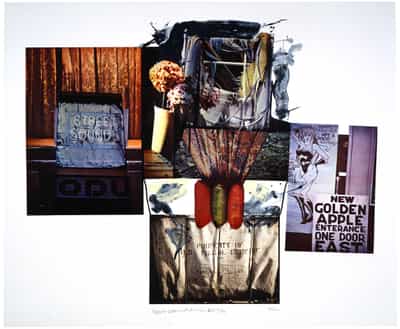 Street Sounds, 1992, Robert Rauschenberg | Universal Limited Art Editions (ULAE) Street Sounds, 1992, Robert Rauschenberg | Universal Limited Art Editions (ULAE)