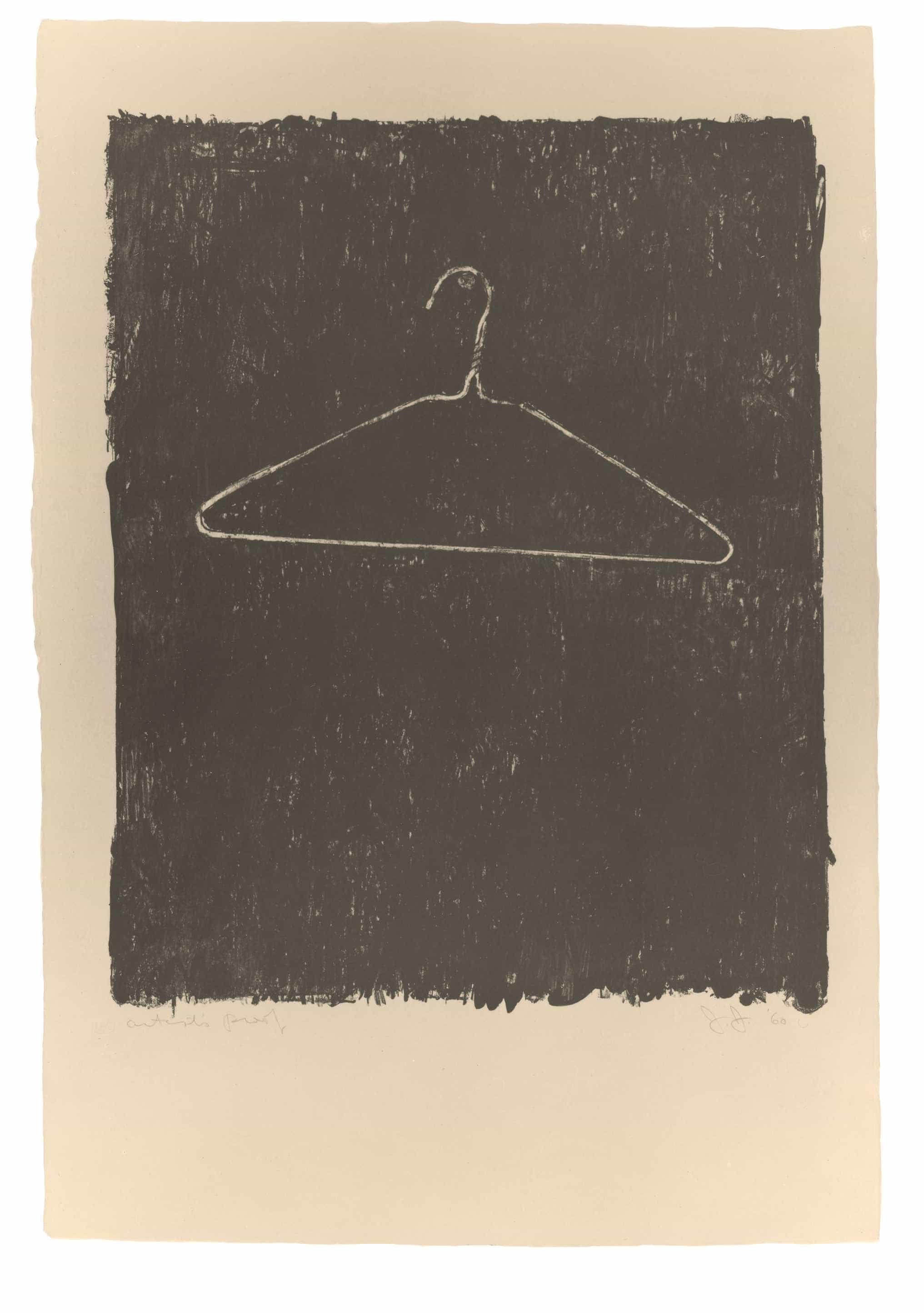 Jasper Johns, Coat Hanger II, 1960