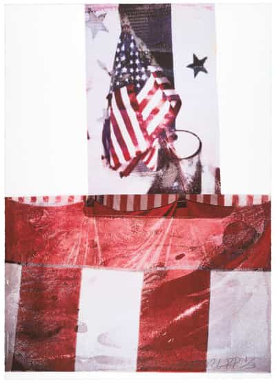 Robert Rauschenberg, Kennedy Campaign Print, 1994