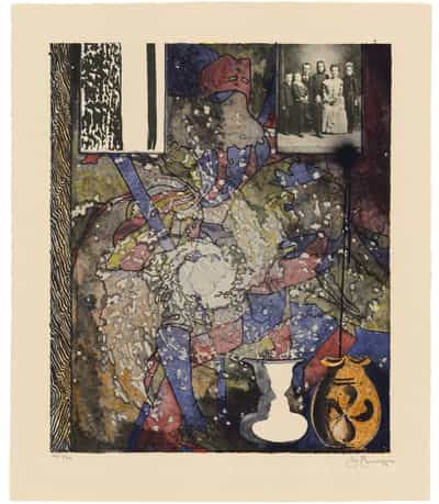 Jasper Johns, Untitled (American Center), 1994