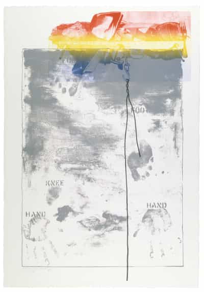 Jasper Johns, Pinion, 1963-66