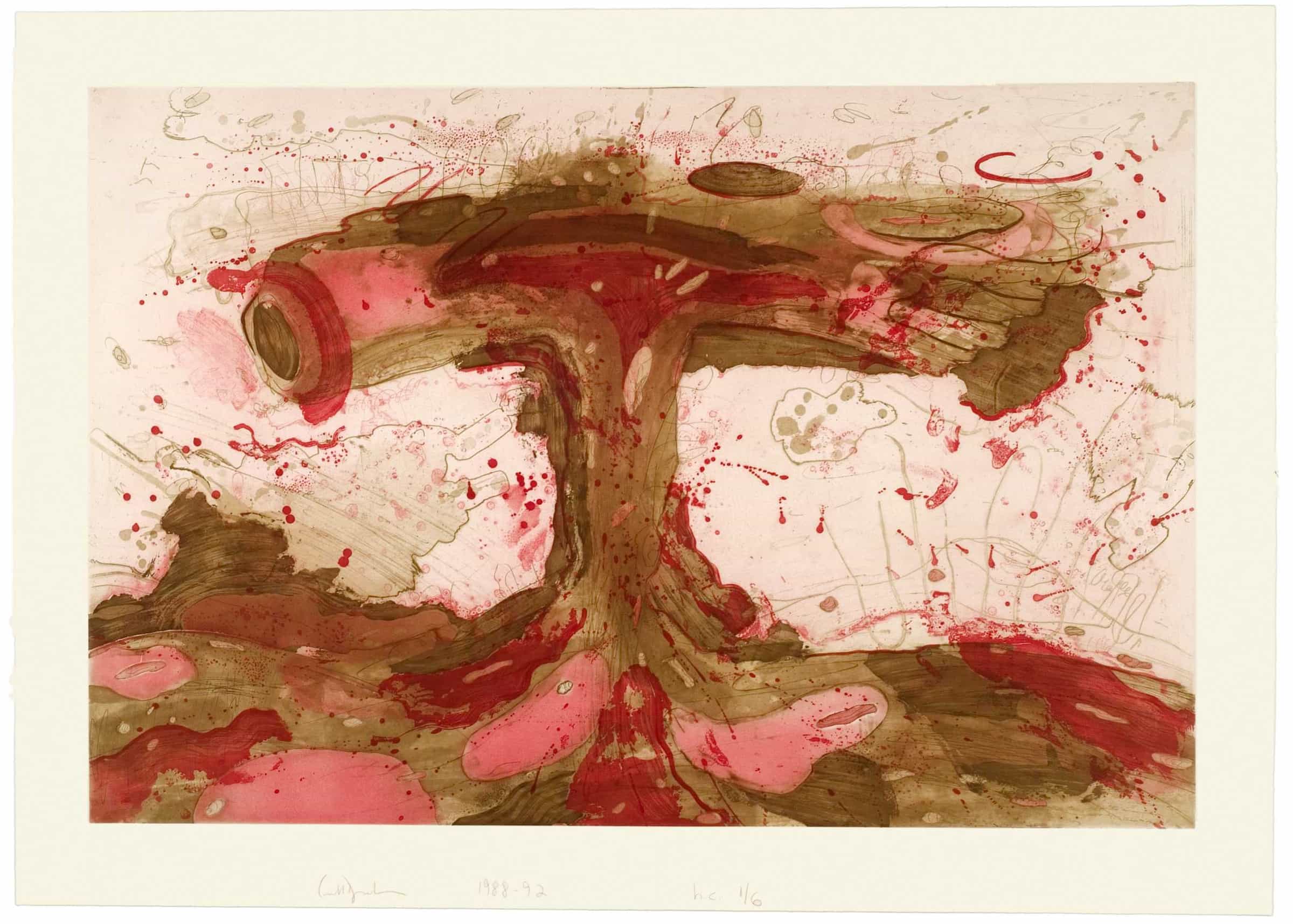 Carroll Dunham, Point of Origin (Inverse), 1982-92