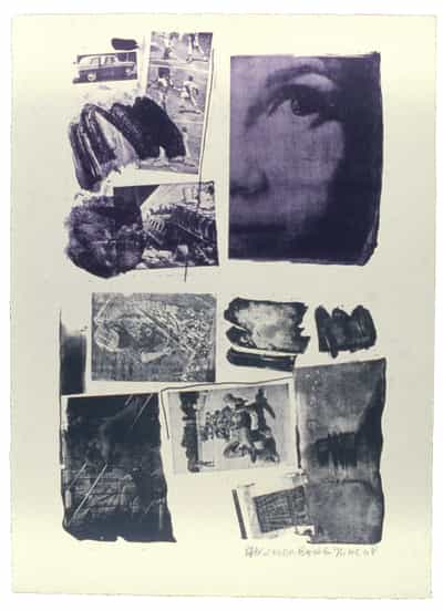 Robert Rauschenberg, Pledge, 1968