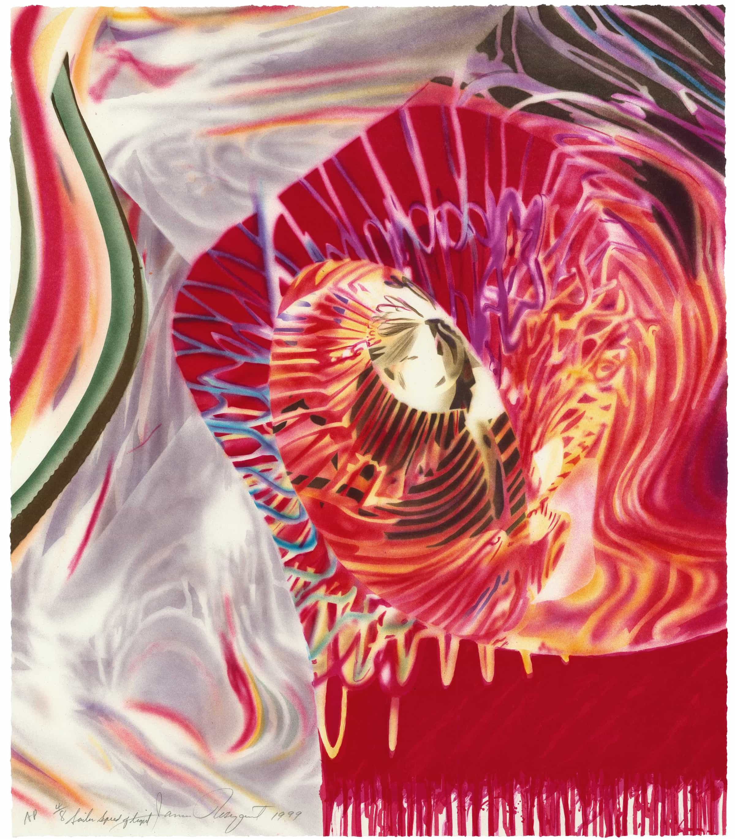 James Rosenquist, Sailor-Speed of Light, 1999