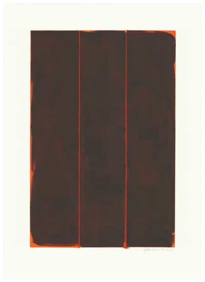 Julia Rommel, Untitled (black/red), 2023