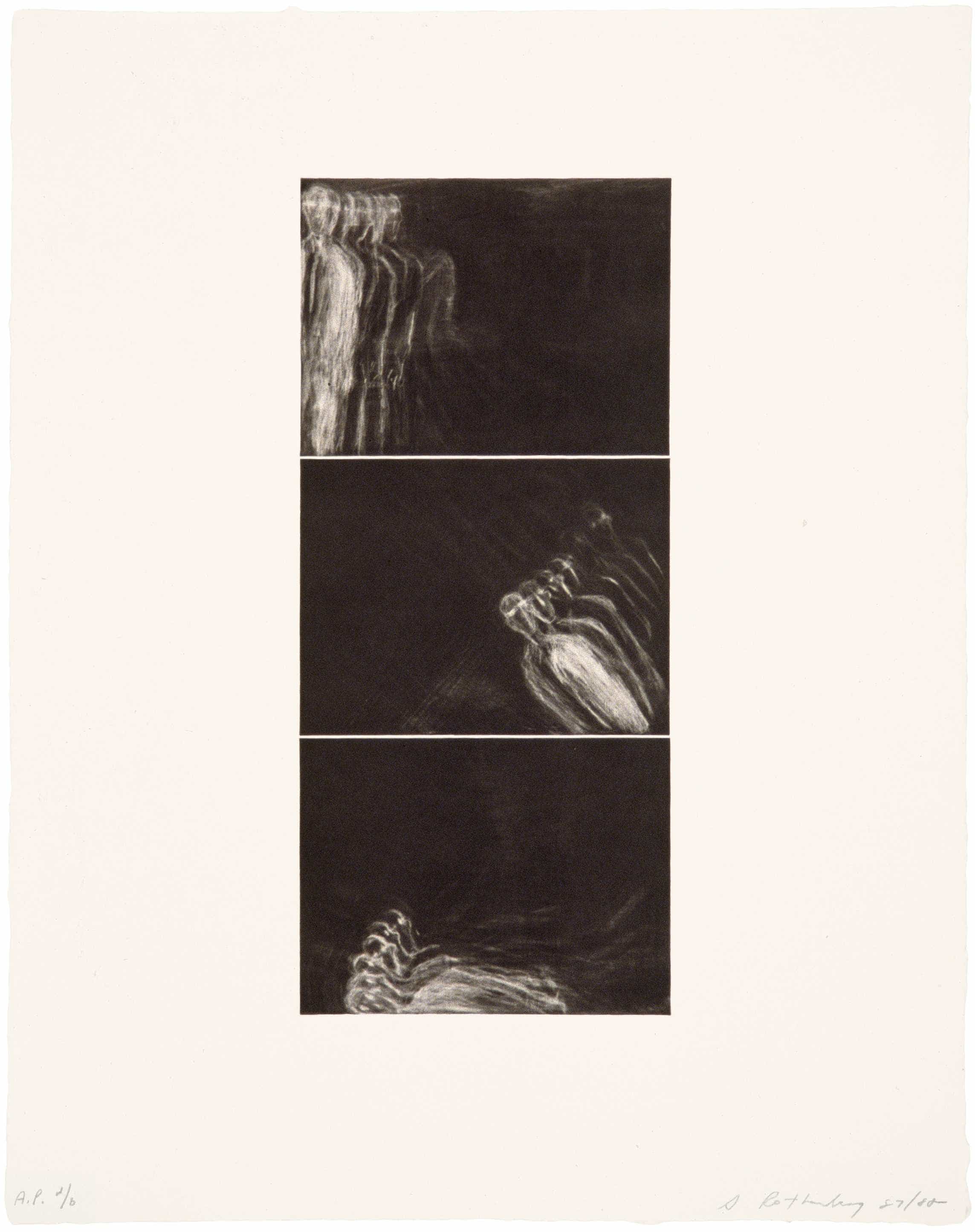 Susan Rothenberg, Three Parts, 1987-88