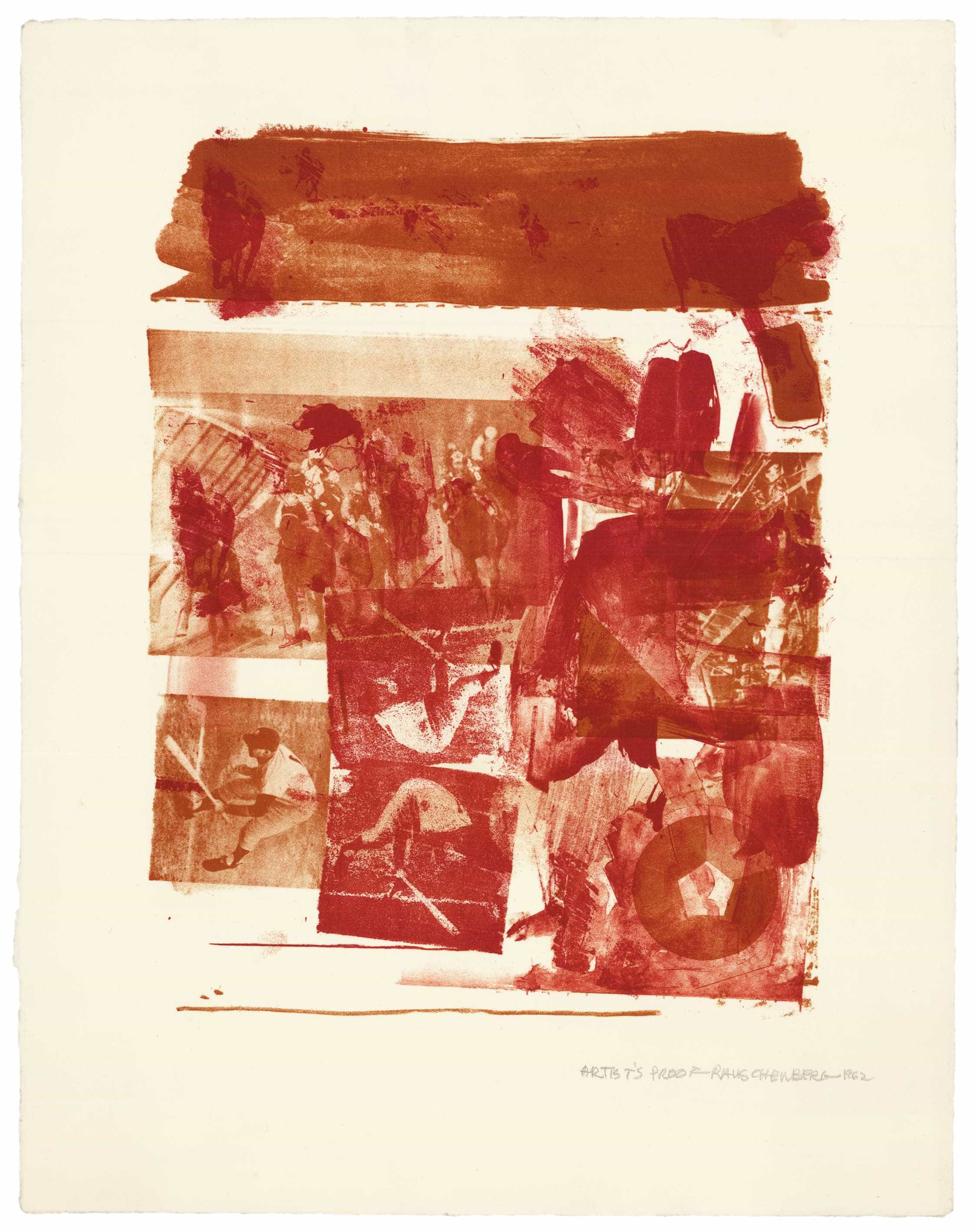 Robert Rauschenberg, Stunt Man III, 1962