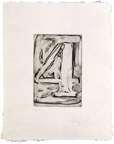 Jasper Johns, Figure 4, 1967