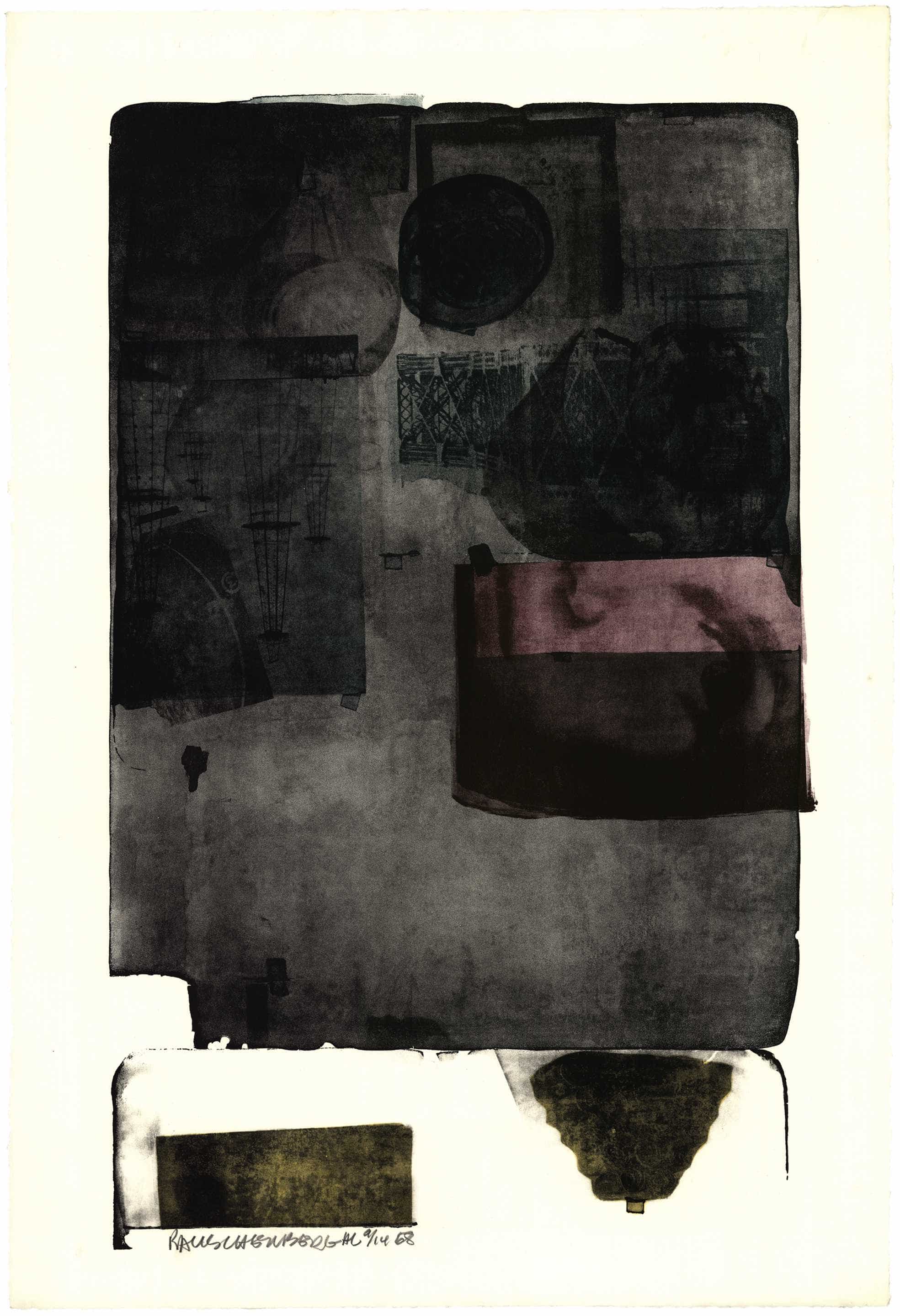 Robert Rauschenberg, Gamble, 1968