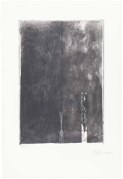 Jasper Johns, Untitled, Second State, 1969