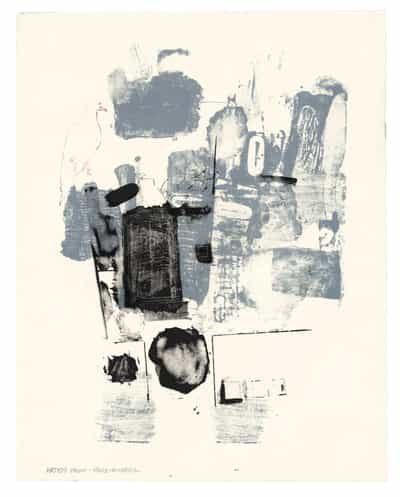 Robert Rauschenberg, Abby's Bird, 1962