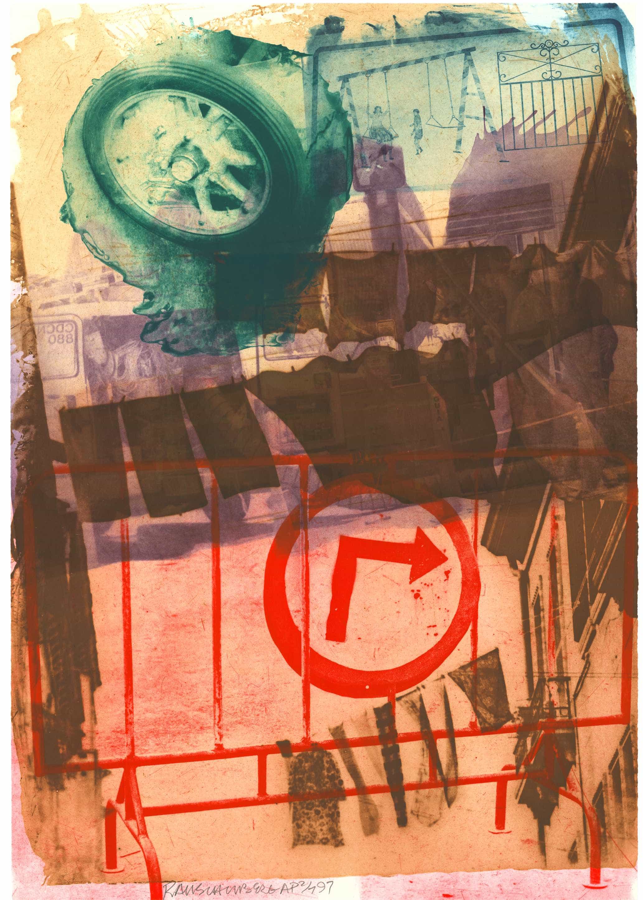 Robert Rauschenberg, Storyline (Ground Rules), 1997