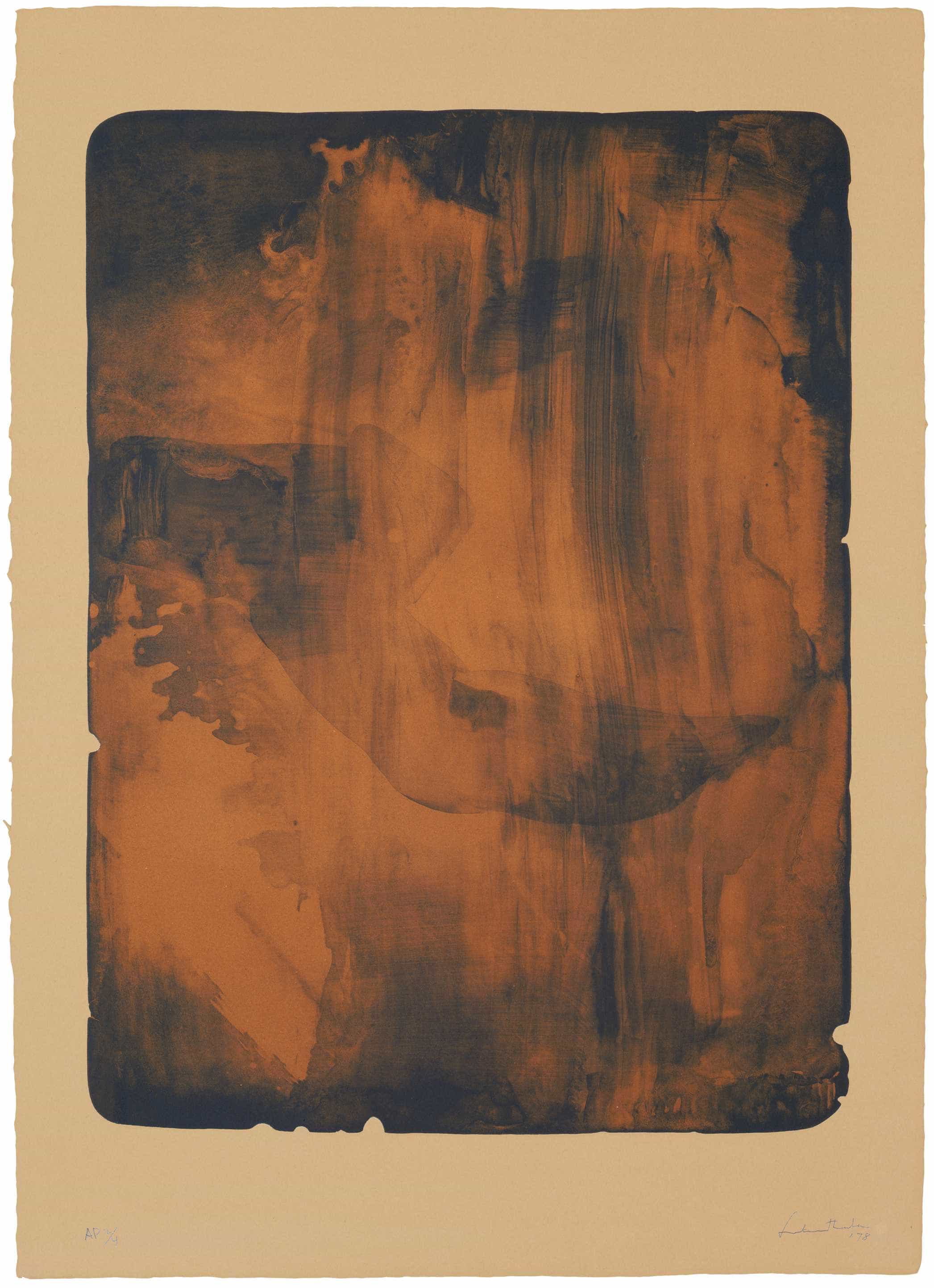 Helen Frankenthaler, Bronze Smoke, 1978