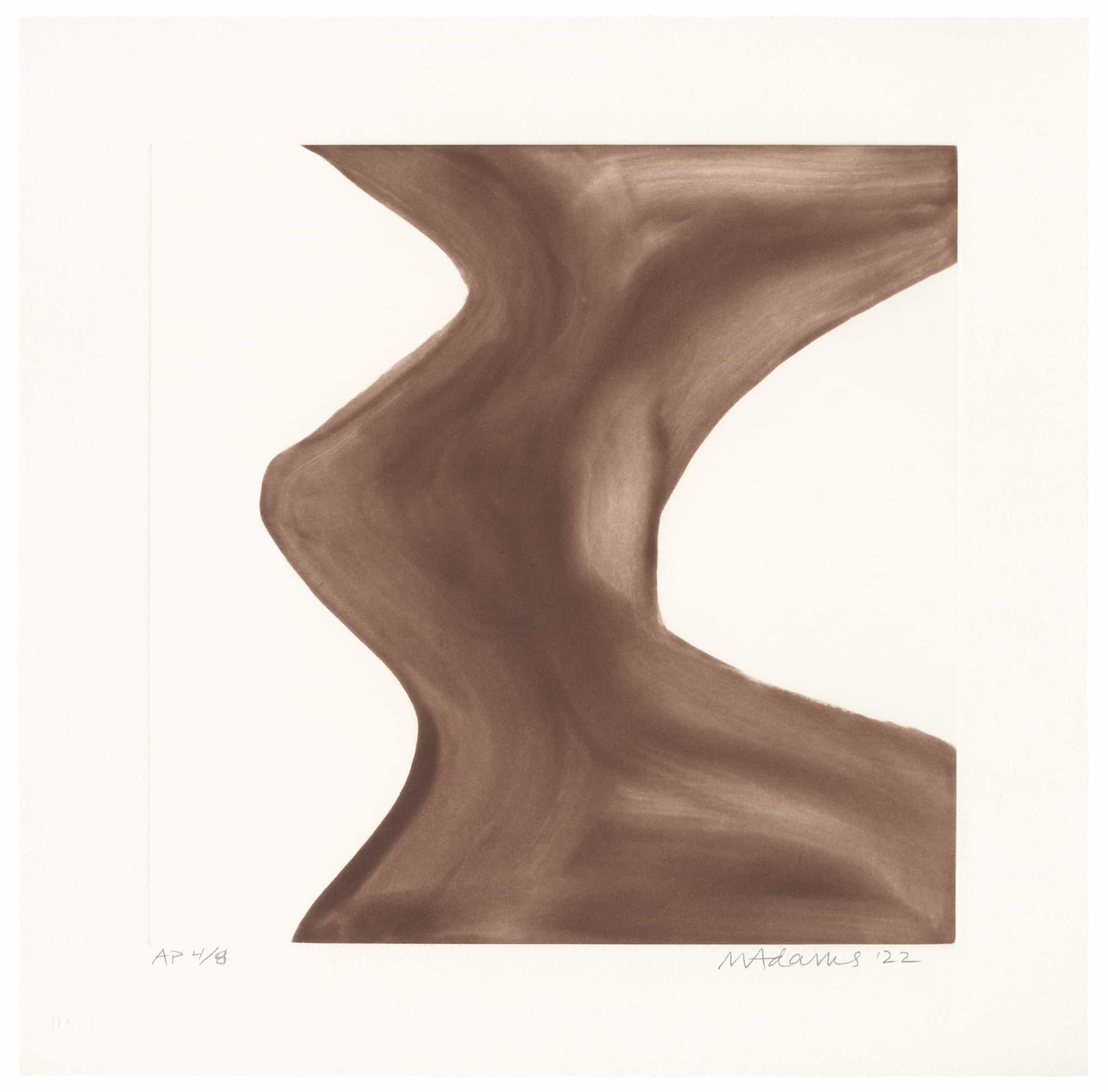 Marina Adams, NY Series (Etchings) Bistre, 2022