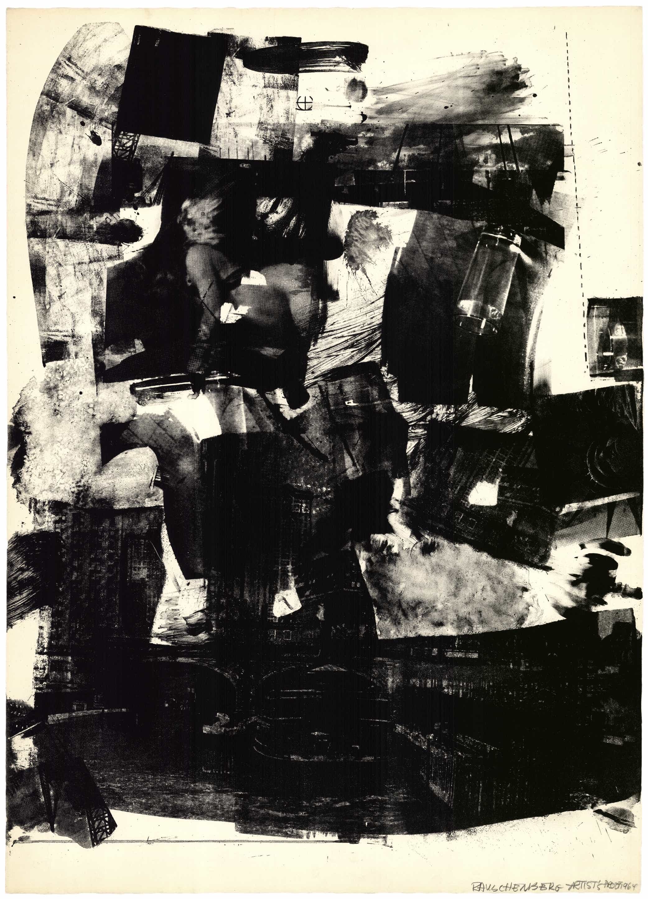 Robert Rauschenberg, Kip-Up, 1964