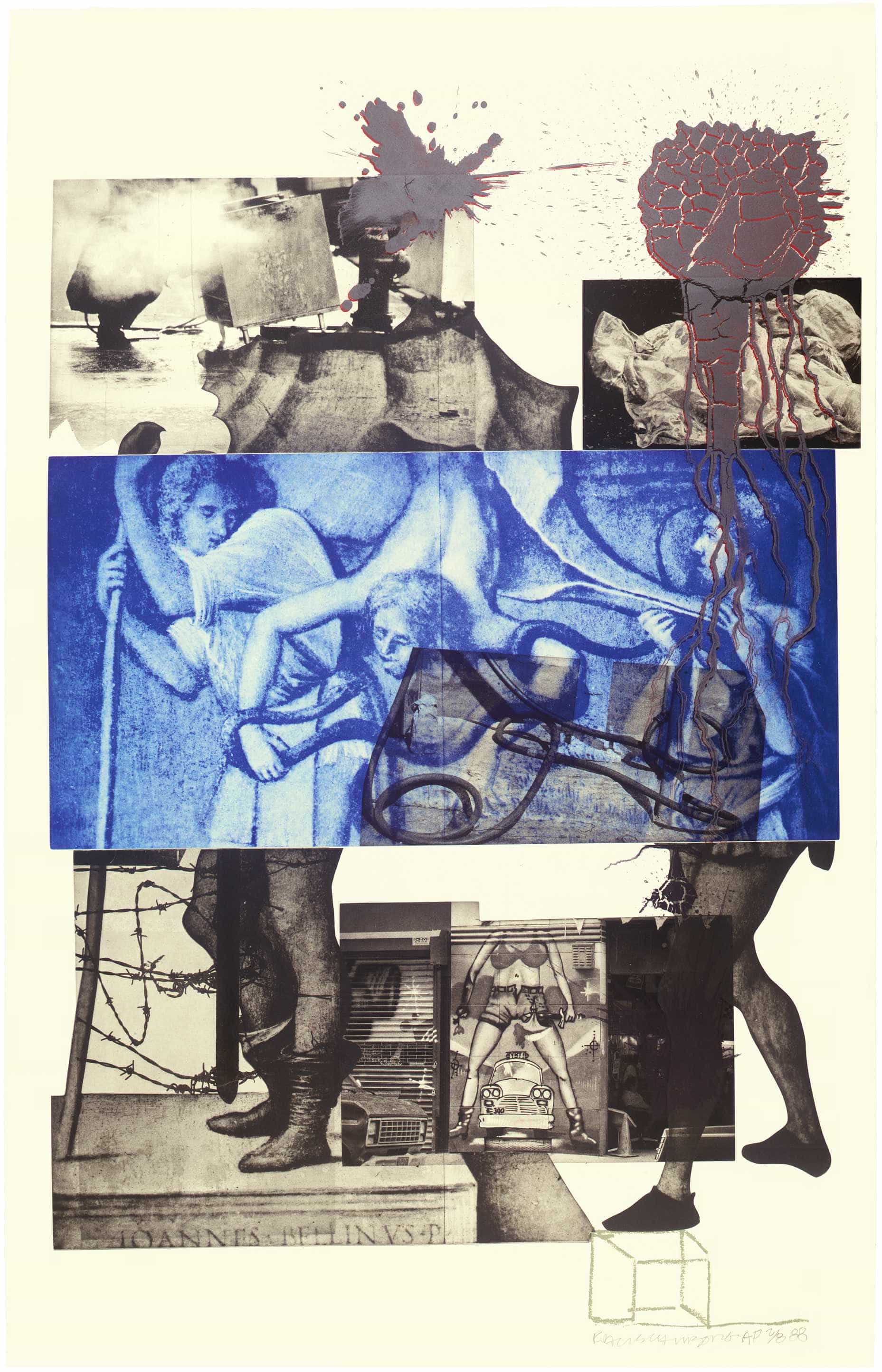 Robert Rauschenberg, Bellini #3, 1988