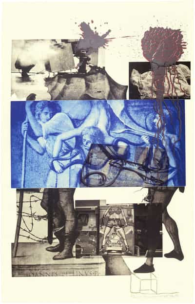 Robert Rauschenberg, Bellini #3, 1988