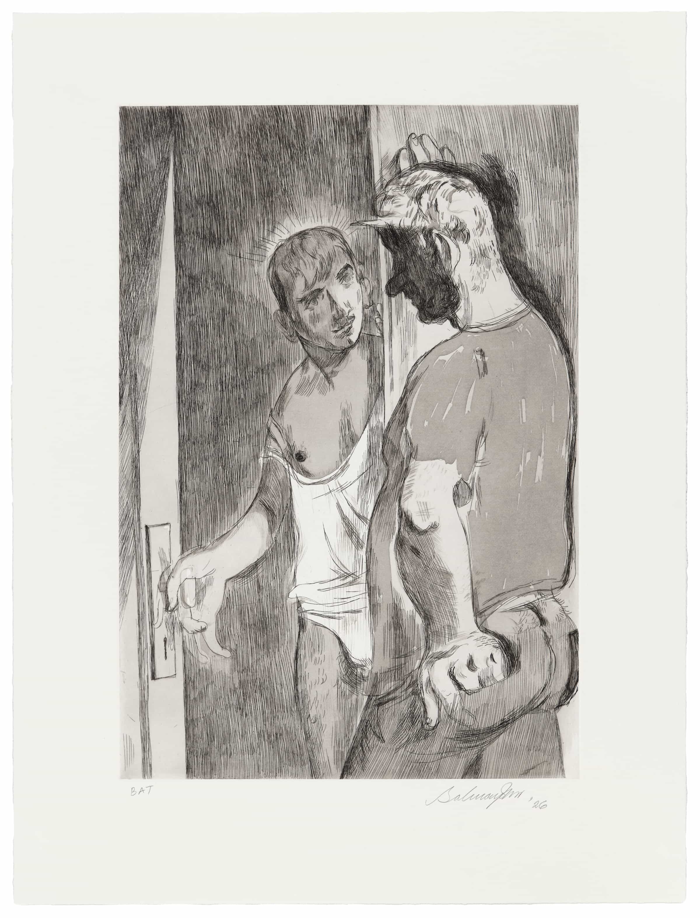 Salman Toor, Night Visitor, 2026