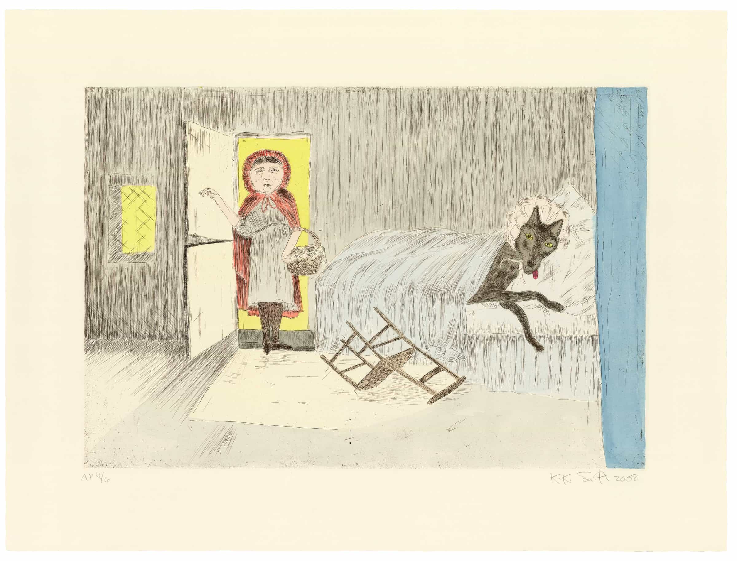 限定アートポスター/The Falls Ⅲ/キキ・スミス/Kiki Smith Buy Kiki Smith - The Falls I