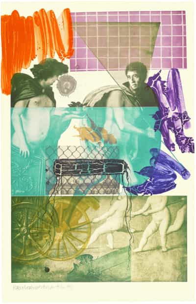 Robert Rauschenberg, Bellini #5, 1989